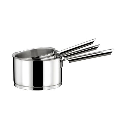 Elysée - Juego de 3 cacerolas 16/18 / 20cm acero inoxidable-CUISINOX