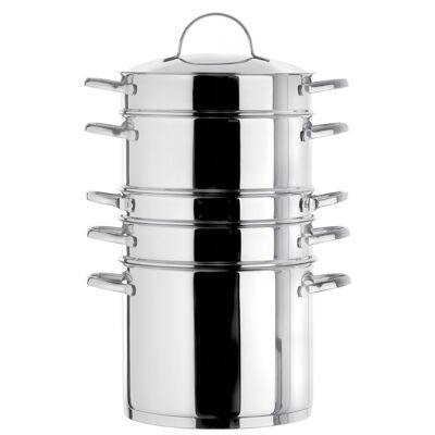 Elysée - Le Cuisinox "Steam cooking set 6 pieces" -CUISINOX