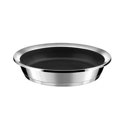 Ycône - Sartén de acero inoxidable 24cm con revestimiento Greblon C3-CUISINOX