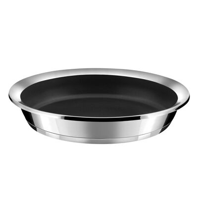 Ycône - Stainless steel frying pan 28cm with Greblon coating C3-CUISINOX
