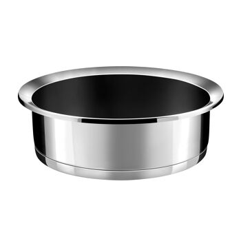 Ycône - Sauteuse 24cm inox revêtement Greblon C3-CUISINOX 1