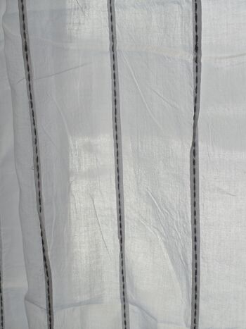 Rideau en coton délicat avec des plis délicats 160x260cm 2