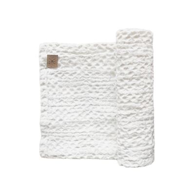 BEDA toalla waffle de lino, 100 x 150 cm
