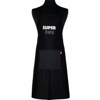 Apron, "Super Dad" black