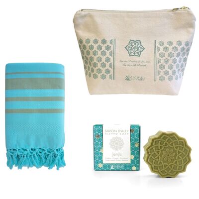 KIT REGALO BENESSERE JENJIS - SPIRITO DI ALEPPO DUO