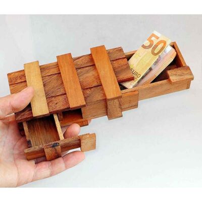 Boîte Pandora double casse-tête, Logica Giochi, LG135, 15x8x4.5cm