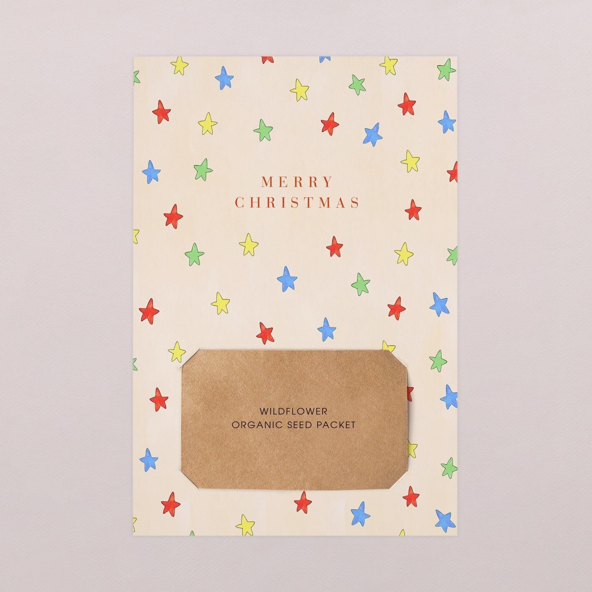 Biglietto d'auguri piantabile - Stelle divertenti