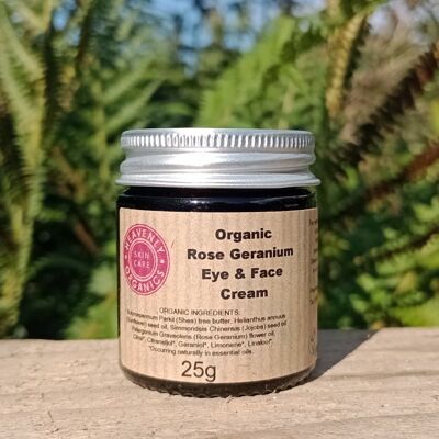 Organic Rose Geranium Eye & Face Cream
