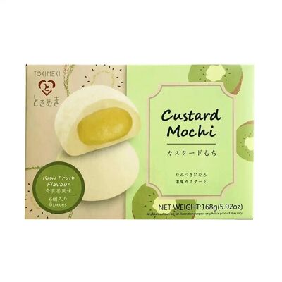 Custard Mochi Saveurs Mixtes 168 gr - Kiwi