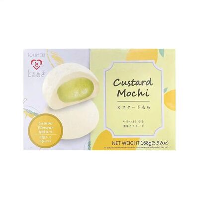 Custard Mochi Saveurs Mixtes 168 gr - Citron