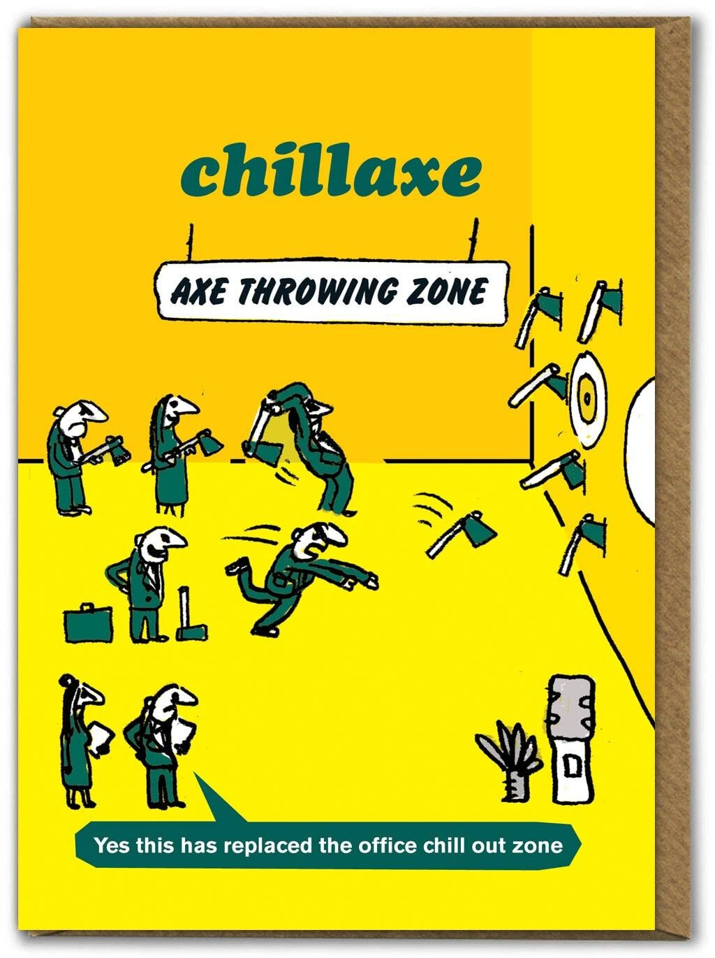 Biglietto divertente - Chillaxe di Modern Toss