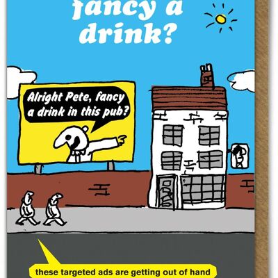 Funny Card - Targeted Ads By Modern Toss