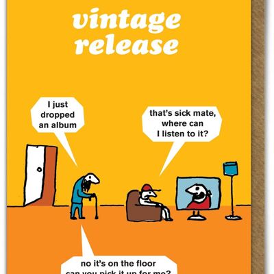 Tarjeta divertida - Álbum Drop By Modern Toss