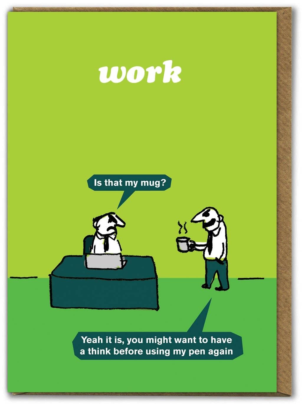 Biglietto divertente: la mia tazza di Modern Toss