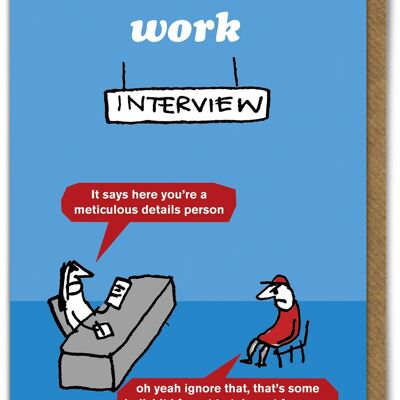 Funny Card - Interview Details By Modern Toss