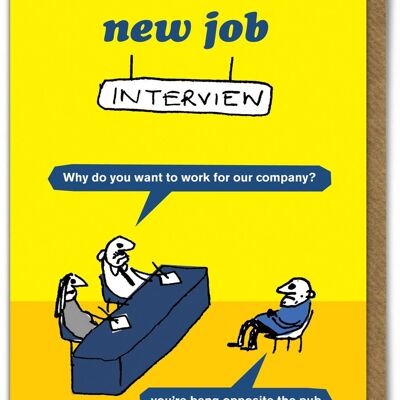 Funny Card - Interview Pub By Modern Toss