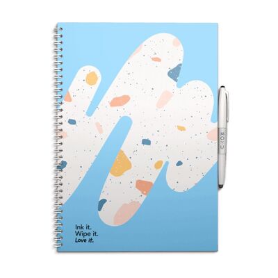 MOYU Erasable Notebook A4 - Rocky Ice