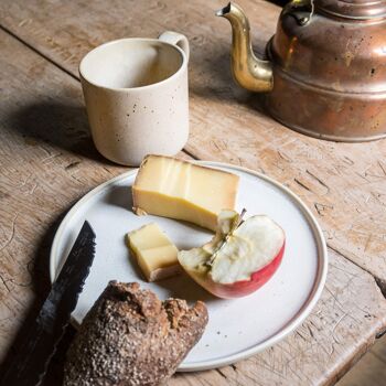 Petite assiette Eelina - Cappuccino Beige (ø 21,5 x 1,7 cm) - Grès EDDA - Grès - Vaisselle - Fabriqué au Portugal - Élevé dans les Alpes 10