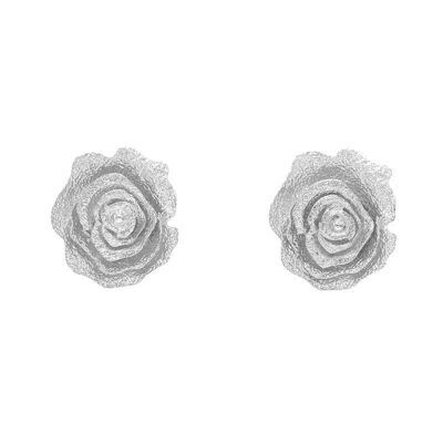 Pendientes Florsa plata