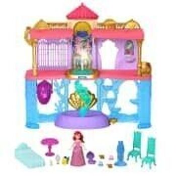 Mattel - HLW95 - Disney Princesses - Coffret Le Château Deluxe de Ariel - Figurine - 3 ans et + 2