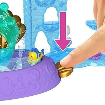 Mattel - HLW95 - Disney Princesses - Coffret Le Château Deluxe de Ariel - Figurine - 3 ans et + 5