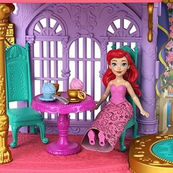 Mattel - HLW95 - Disney Princesses - Coffret Le Château Deluxe de Ariel - Figurine - 3 ans et + 6