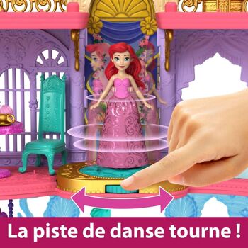 Mattel - HLW95 - Disney Princesses - Coffret Le Château Deluxe de Ariel - Figurine - 3 ans et + 7