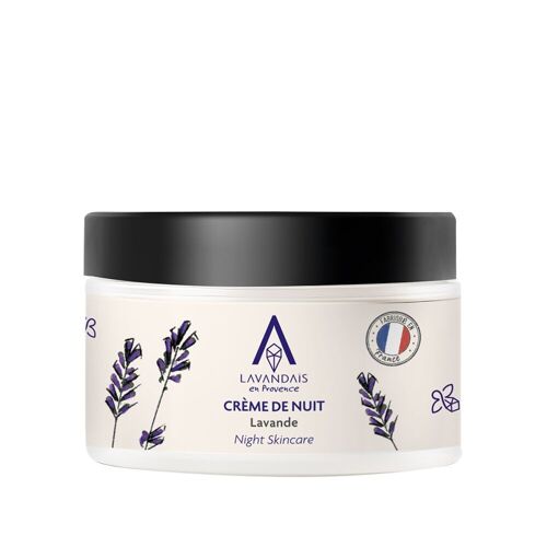 Crème nuit lavande - Pot 50 ml