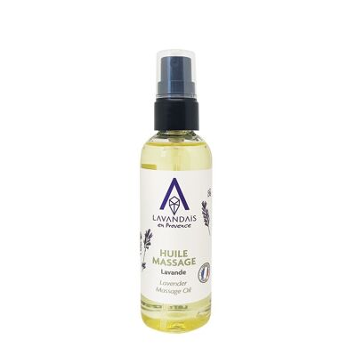 Lavender massage oil - 100 ml bottle