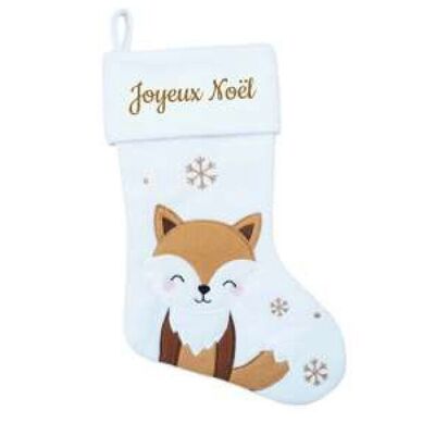 Chaussette de Noël "Joyeux Noël"