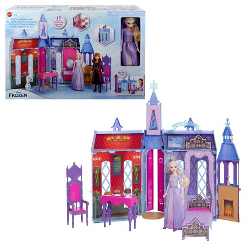 Mattel - HLW61 - Disney Frozen - La Reine des Neiges - Château d'Arendelle d'Elsa