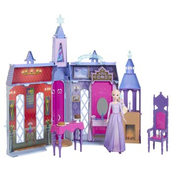 Mattel - HLW61 - Disney Frozen - La Reine des Neiges - Château d'Arendelle d'Elsa 2