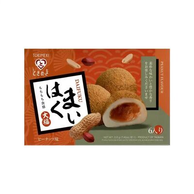Mochi Daifuku Gemischte Geschmacksrichtungen 210 gr – Erdnussbutter