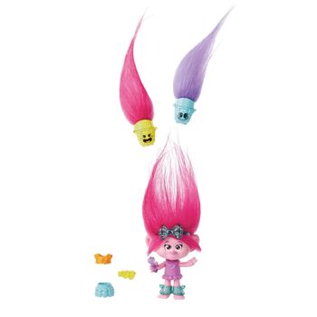 Mattel - HNF10 - Dreamworks – Les Trolls 3 – Hair Pops – Poupée Reine Poppy 2