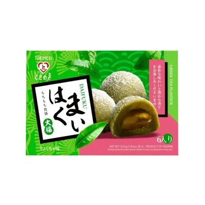 Mochi Daifuku Gemischte Geschmacksrichtungen 210 gr – Grüner Tee