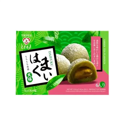Mochi Daifuku Gemischte Geschmacksrichtungen 210 gr – Grüner Tee