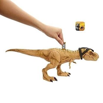 Mattel - HNT62 - Jurassic World - T-Rex Morsure Ultime - Figurine Dinosaure - 4 ans et + 3