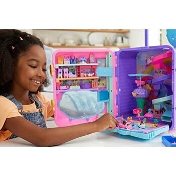 Mattel - HKV43 - Polly Pocket - Coffret Valise Polly Pocket Pollyville 2