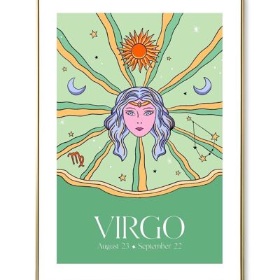 Affiche astro Virgo