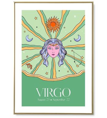 Affiche astro Virgo 3