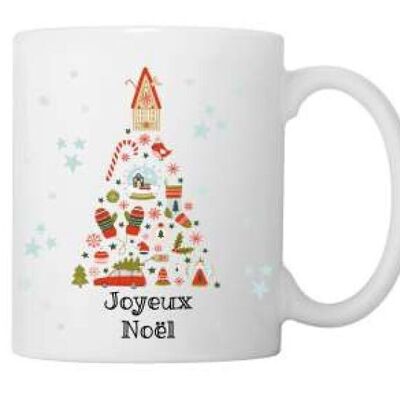 Mug "Merry Christmas" - Patterns