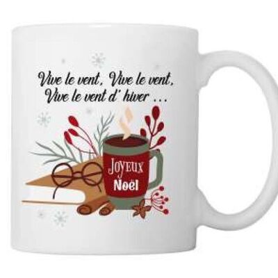 Mug "Joyeux Noël" - Vive le vent