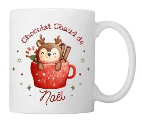 Mug "Chocolat chaud de Noël"