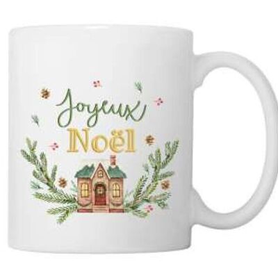 Mug "Joyeux Noël" - Maison