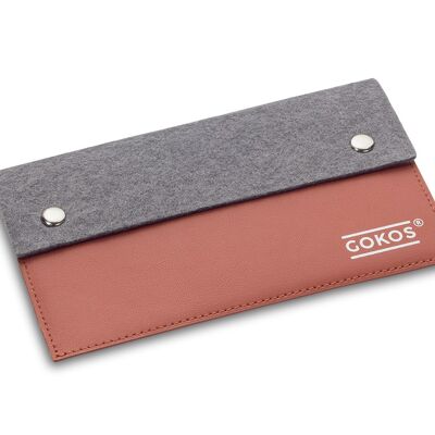 GOKOS Wallet Leather toffee
