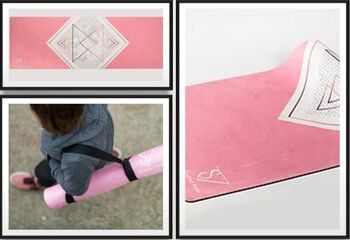 Tapis Yoga / Pilates / Fitness / Sport - PINK 5