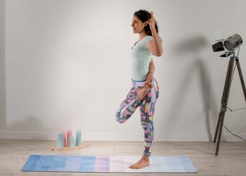 Tapis de Yoga / Fitness / Pilates / Sport - BLUE HORIZON 4
