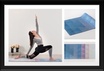 Tapis de Yoga / Fitness / Pilates / Sport - BLUE HORIZON 5