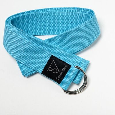 Flexibility/yoga/pilates/stretching strap - blue