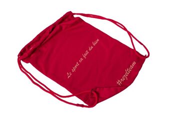 Sac de sport rezel team Rouge